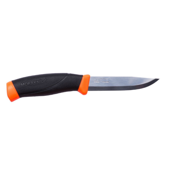 Нож Moraknive Companion (S) (hi-vis orange; нержавеющая сталь)